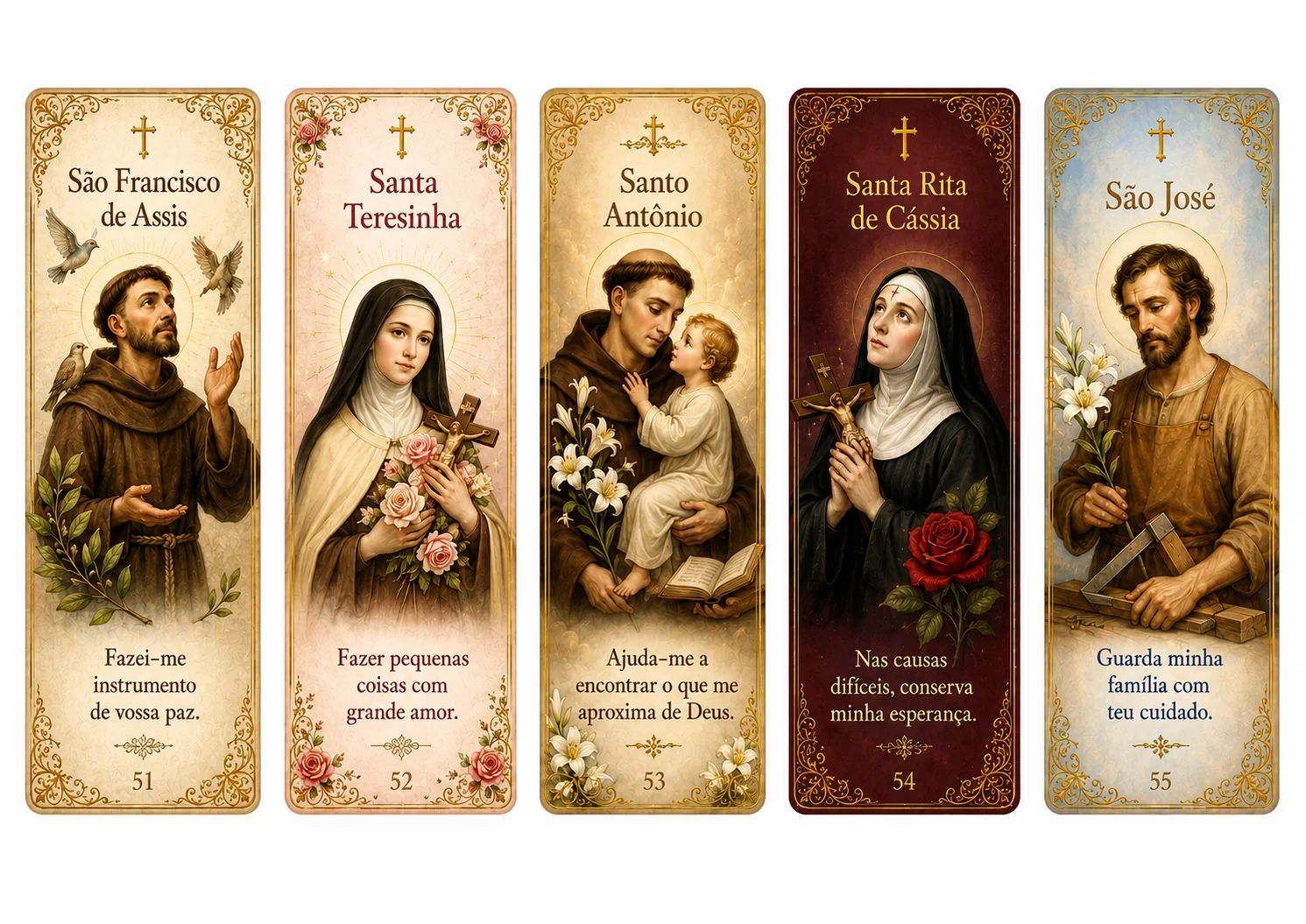Marcadores católicos de santos