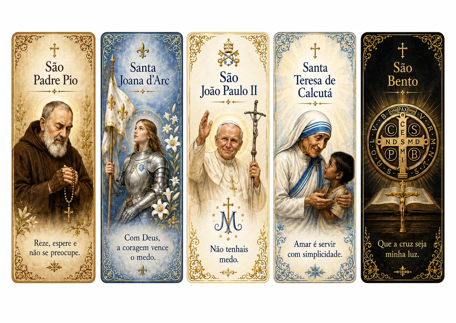 Marcadores católicos de santos