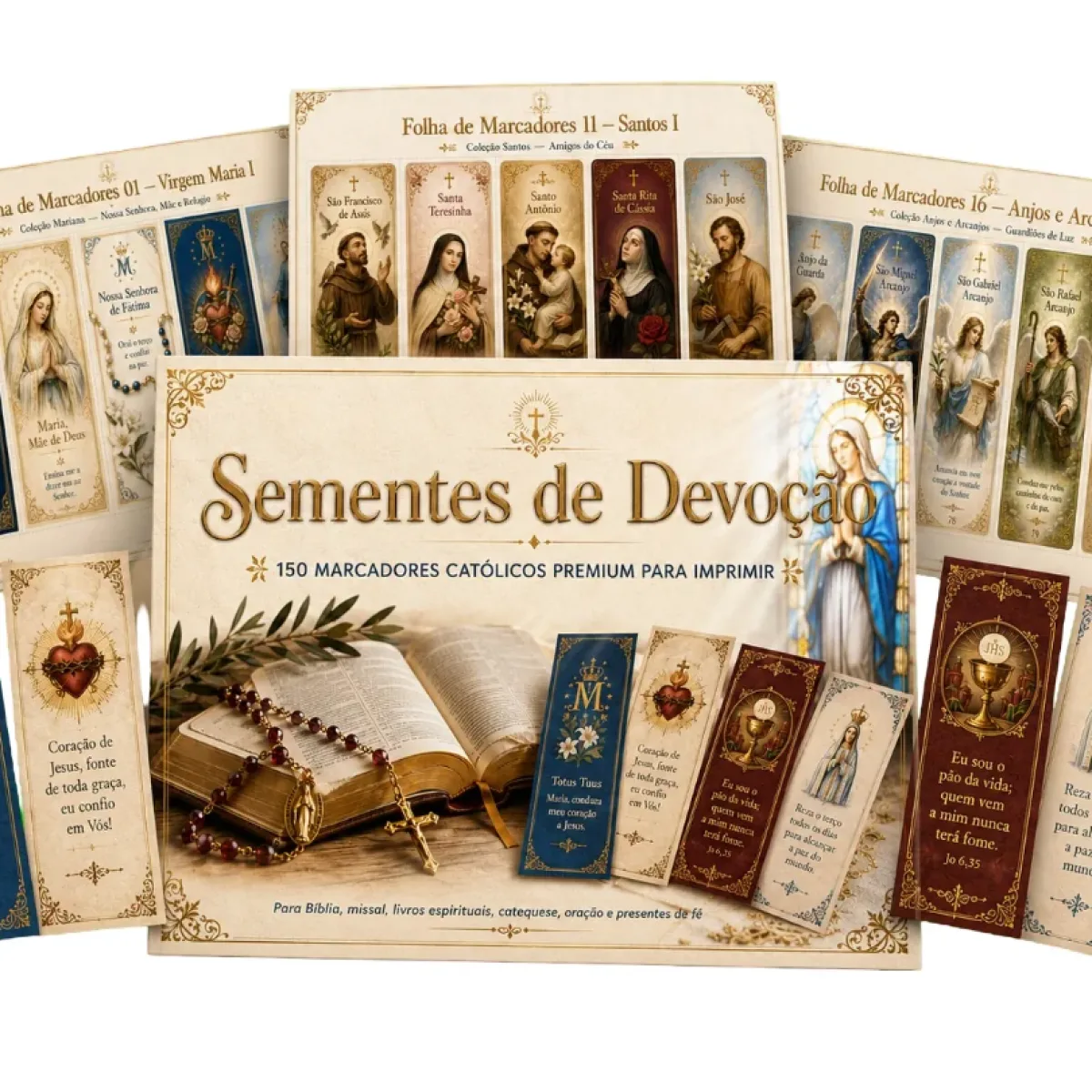 Marcadores: Sementes de Devoção - Básico