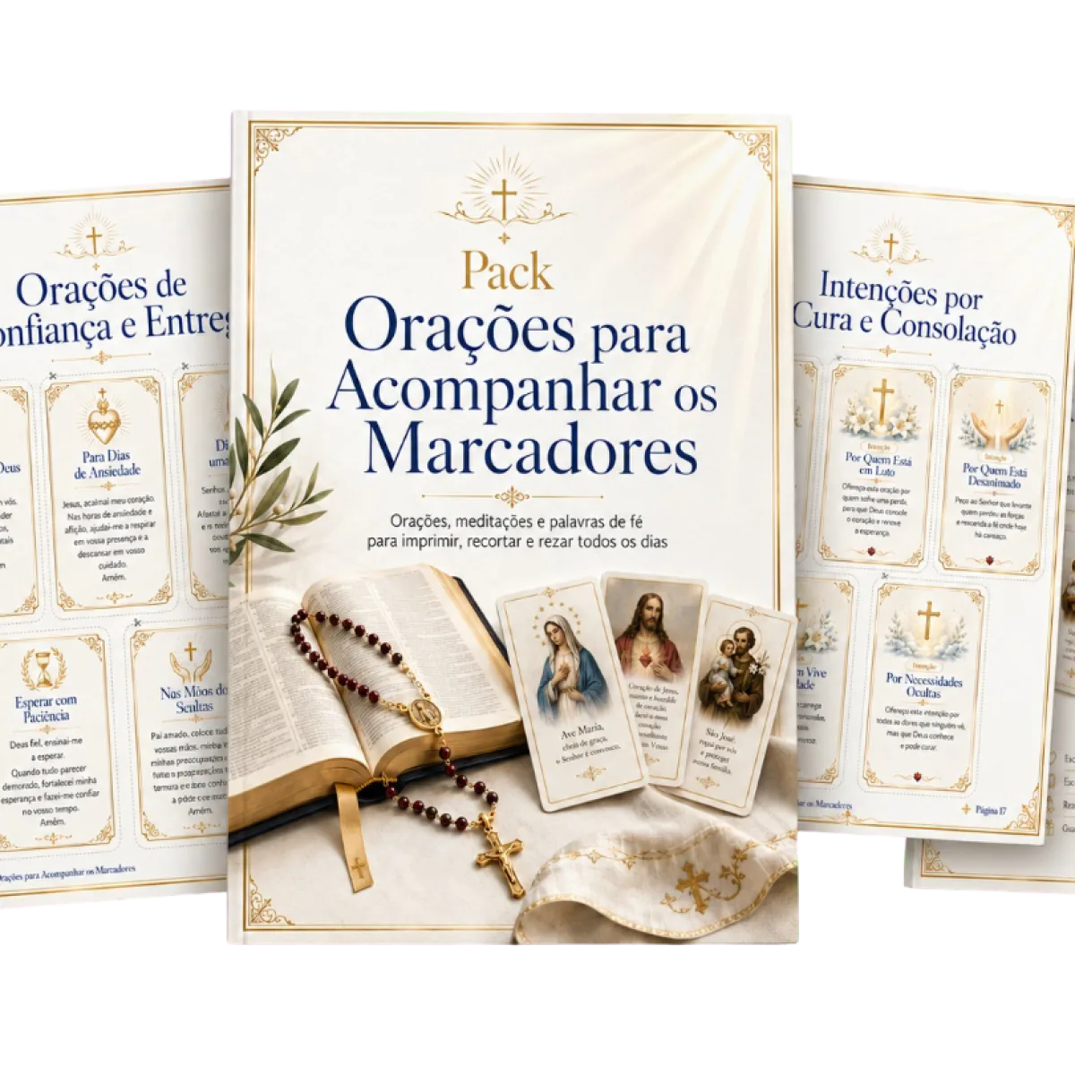 Pack Orações para seus Marcadores